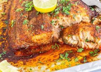Filé de Peixe Assado