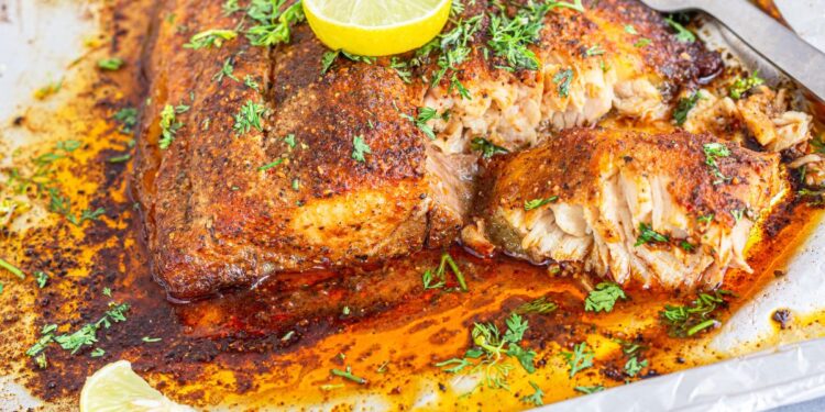 Filé de Peixe Assado