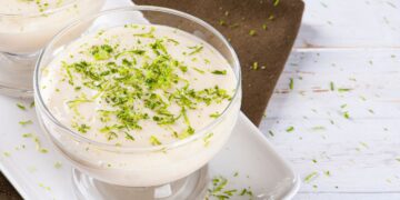Mousse de limão rápido