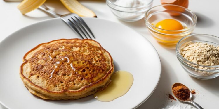 Panqueca de Banana Fit