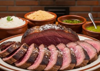 Picanha ao Forno com Sal Grosso