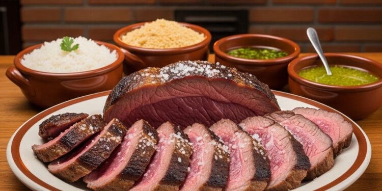 Picanha ao Forno com Sal Grosso