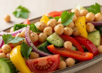 Salada de Grão-de-Bico