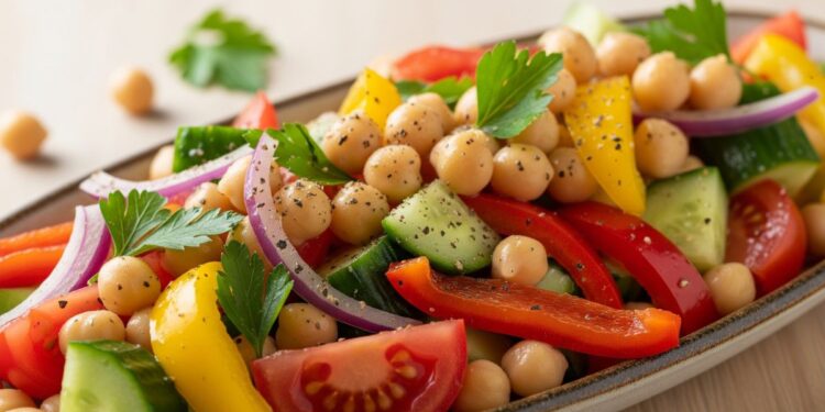 Salada de Grão-de-Bico
