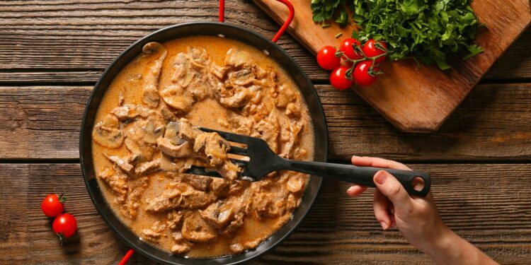 Strogonoff de Carne