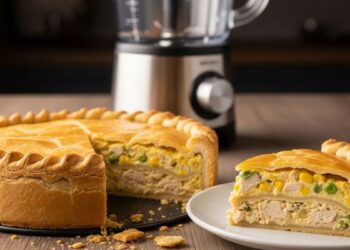 Torta de Frango Cremosa de Liquidificador